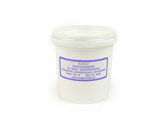 Däckmonteringspasta vit -RUNGE- 150ml