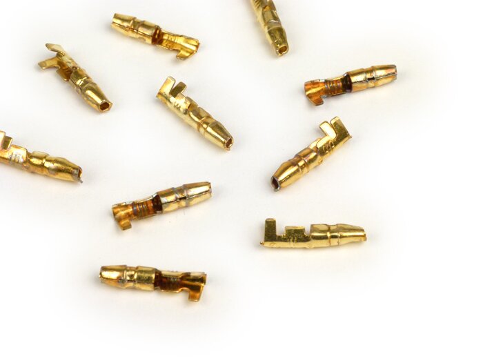 Steker kabel lug-bulat 4mm Ø = 0,5-1,0mm²- 10 pcs.