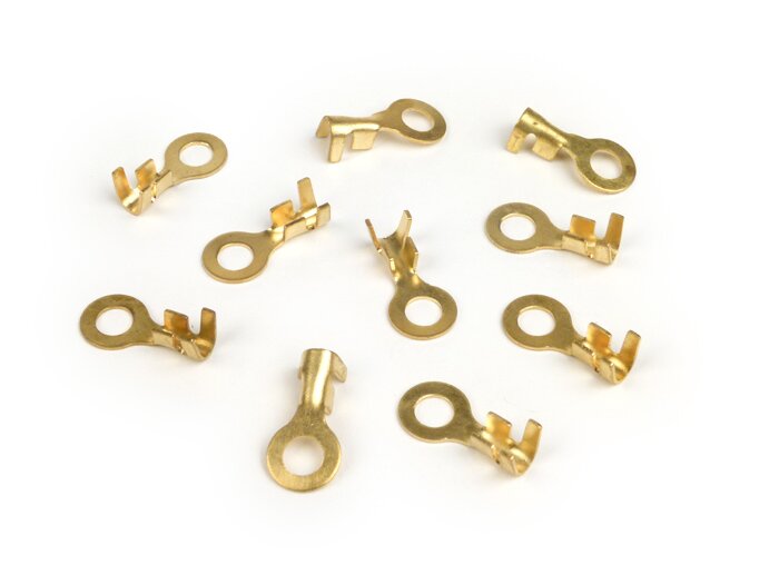 Capocorda - capocorda ad anello 6,5 mm Ø=1,0-1,5 mm²- 10 pz.