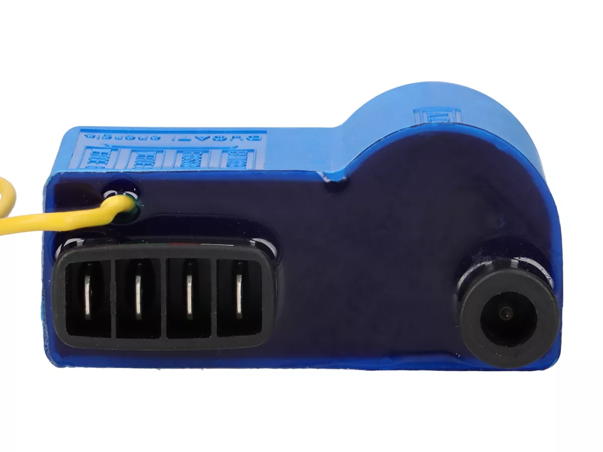 Juego CDI - incl. conector de bujía y cable -PIAGGIO- Vespa PX (hasta 05/2011), Rally200 (Ducati), PK XL, ET3 - conector metálico