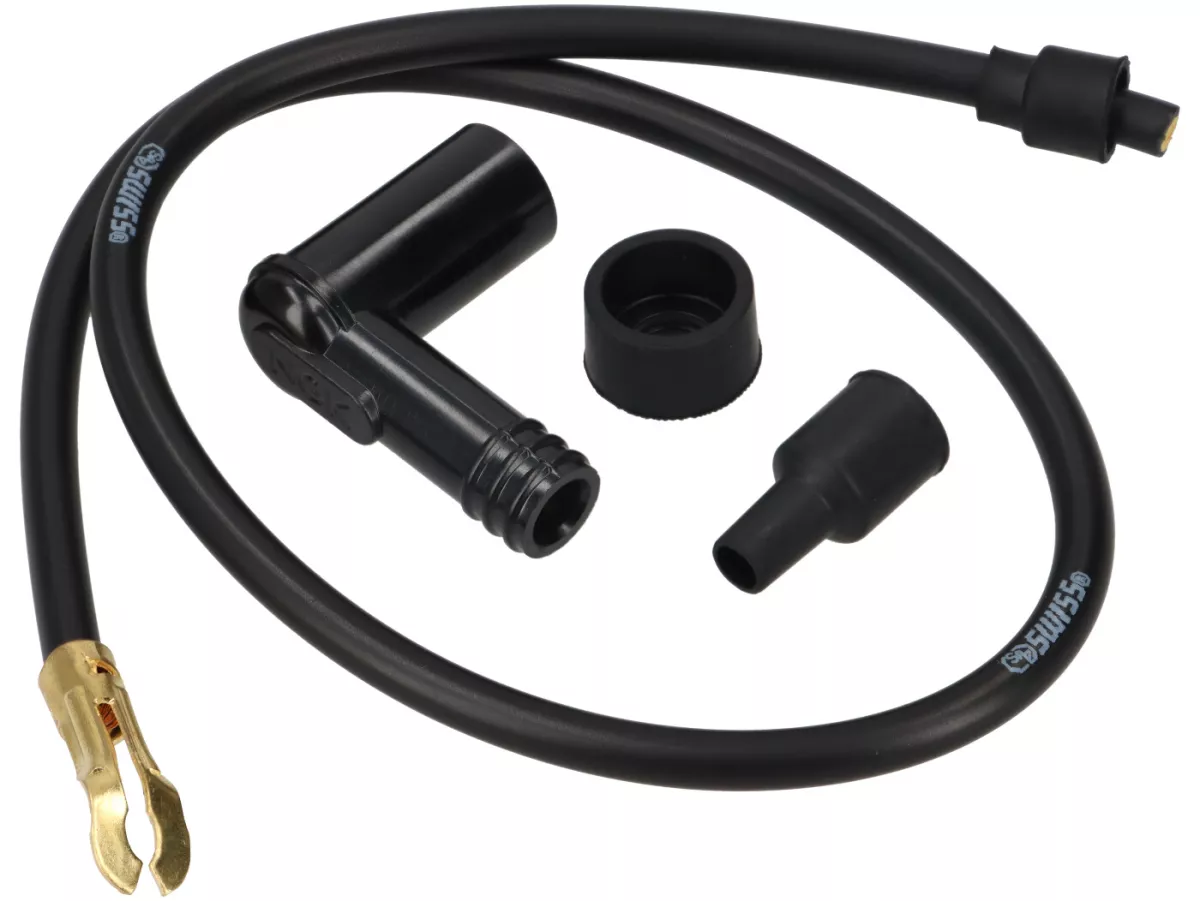 Set CDI - incl. connettore candela e cavo -PIAGGIO- Vespa PX (fino a 05/2011), Rally200 (Ducati), PK XL, ET3 - connettore in plastica
