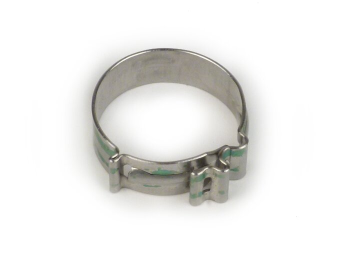 Cobra fjäderbandklämma (slangklämma) -NORMA- 21x8mm (används t.ex. för sekundärlufthusets avgasrör)
