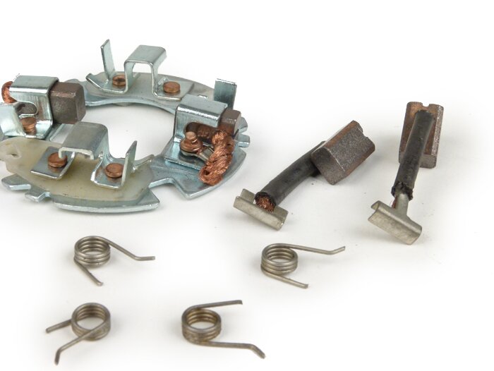 Borsteldragerring voor startmotor -PIAGGIO- Vespa PX Lusso (vanaf 1984) Elestart, PK XL Elestart, Cosa Elestart