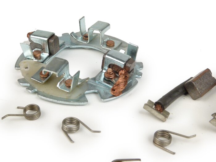 Borsteldragerring voor startmotor -PIAGGIO- Vespa PX Lusso (vanaf 1984) Elestart, PK XL Elestart, Cosa Elestart