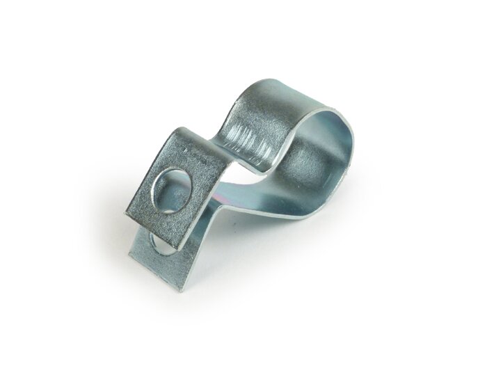 Cable fixing -PIAGGIO- width 13mm, Ø=7mm (used for starter cable Vespa PX )