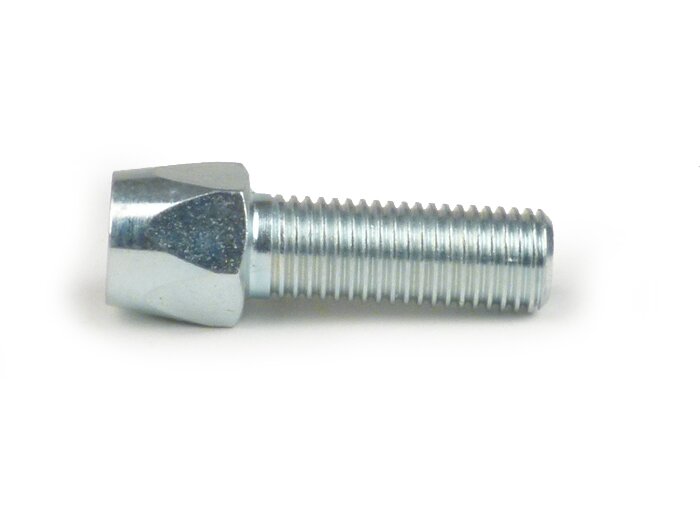 Justeringsskruv -PIAGGIO- M6 x 17mm (Øinner=6,9mm, gänglutning 0,75, används för förgasarsump / gasvajer Vespa VNA, VNB, VBB, Sprint150, Rally180, Rally200, PX80, PX125, PX150, PX200, Cosa)