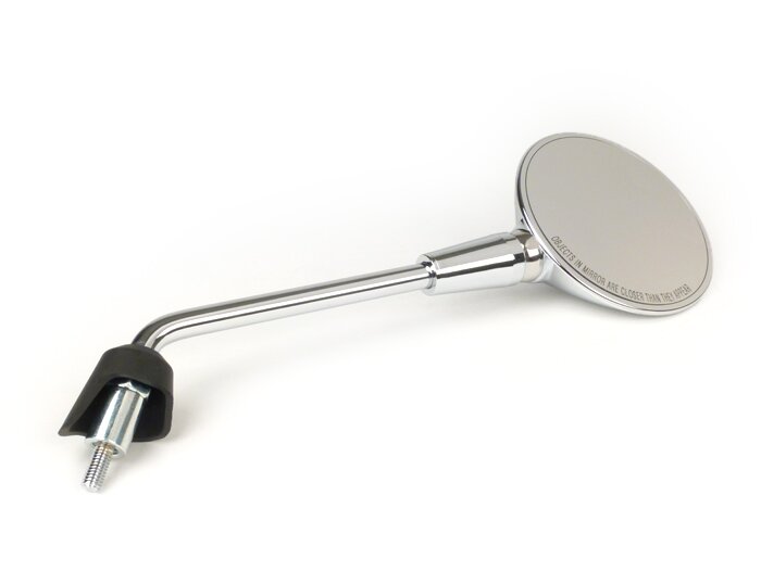 Cermin, krom, kanan -PIAGGIO- Vespa Primavera 125 (ZAPM81100, ZAPM81101, ZAPMA1100, ZAPMA1101, ZAPMD1100), Vespa Primavera 150 (ZAPM81200, ZAPMA1200, ZAPM81201, ZAPMA1201, ZAPMD120), Vespa Primavera 50 (ZAPC53200, ZAPC53100, ZAPC53300, ZAPC53302, ZAPCA