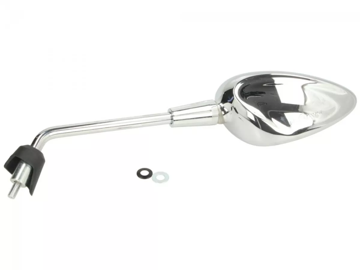 Spegel, krom, vänster -PIAGGIO- Vespa Sprint 125 (ZAPM81300, ZAPM81301, ZAPMA1300, ZAPMA1301, ZAPMD1101), Vespa Sprint 150 (ZAPM81401, ZAPMA1400, ZAPMA1401), Vespa Sprint 50 (ZAPC53101, ZAPC53201, ZAPC53301, ZAPC53303, ZAPC536B, ZAPCA0101, ZAPCA0103, ZAPC