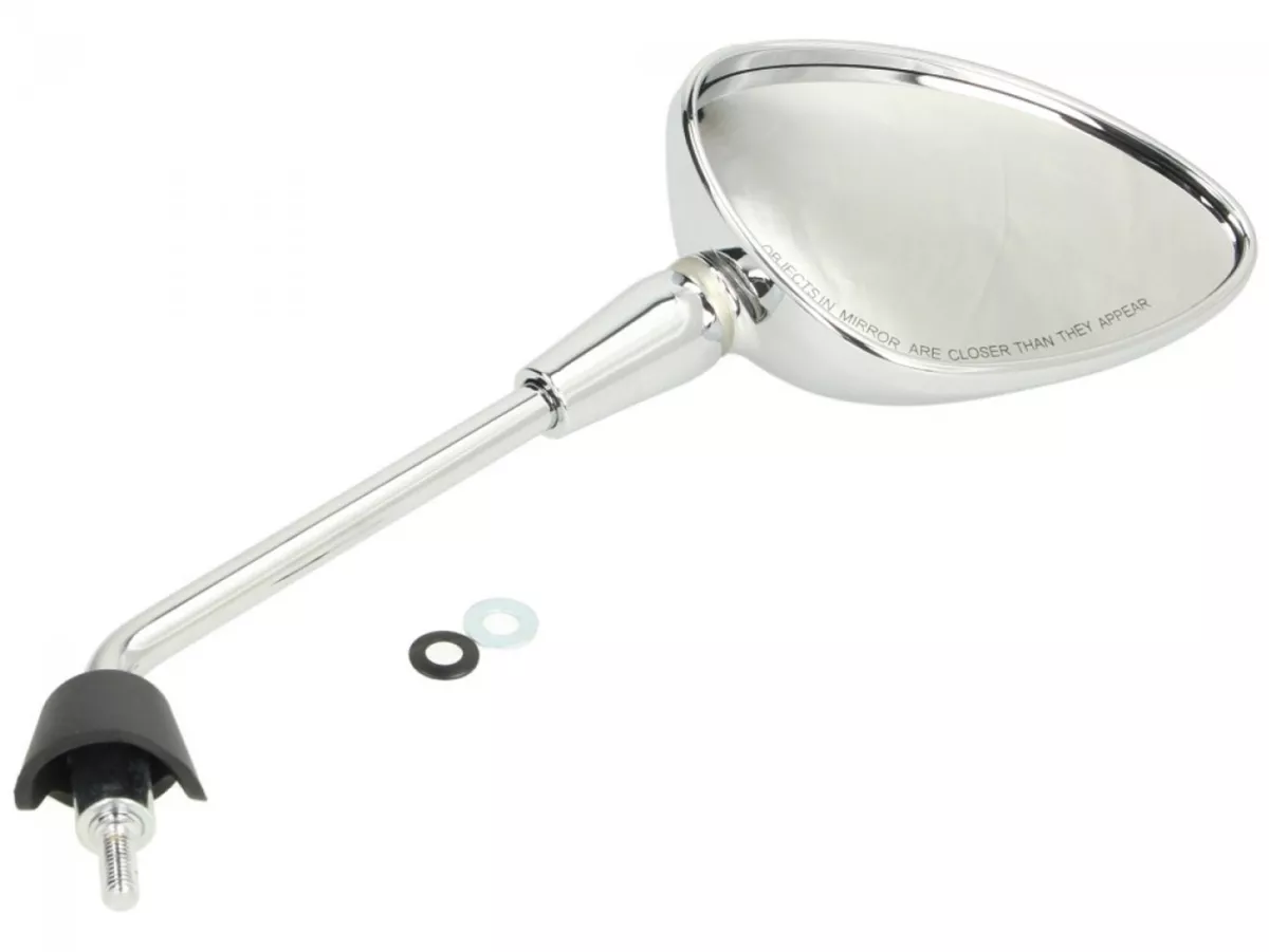 Espejo, cromado, derecho -PIAGGIO- Vespa Sprint 125 (ZAPM81300, ZAPM81301, ZAPMA1300, ZAPMA1301, ZAPMD1101), Vespa Sprint 150 (ZAPM81401, ZAPMA1400, ZAPMA1401), Vespa Sprint 50 (ZAPC53101, ZAPC53201, ZAPC53301, ZAPC53303, ZAPC536B, ZAPCA0101, ZAPCA0103, Z