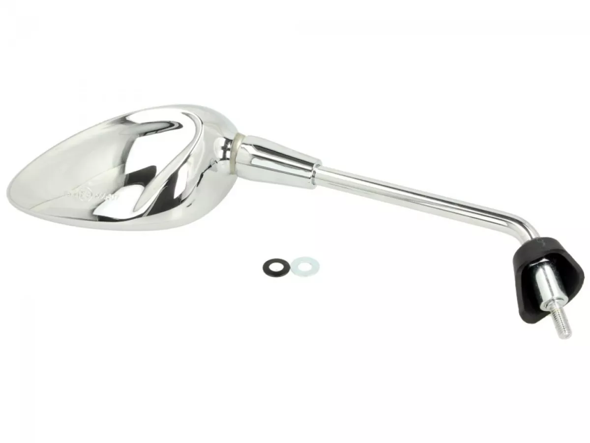 Espejo, cromado, derecho -PIAGGIO- Vespa Sprint 125 (ZAPM81300, ZAPM81301, ZAPMA1300, ZAPMA1301, ZAPMD1101), Vespa Sprint 150 (ZAPM81401, ZAPMA1400, ZAPMA1401), Vespa Sprint 50 (ZAPC53101, ZAPC53201, ZAPC53301, ZAPC53303, ZAPC536B, ZAPCA0101, ZAPCA0103, Z