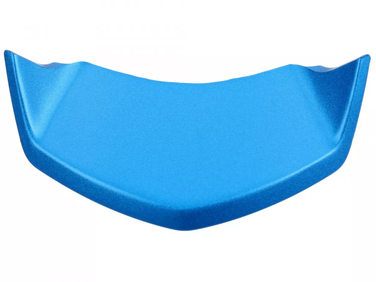 Ailette inférieur grille descente de klaxon, bleu -PIAGGIO- Vespa Primavera 125 (ZAPMA1100, ZAPMA1101, ZAPMD1100), Vespa Primavera 150 (ZAPMA1200, ZAPMA1201, ZAPMD120), Vespa Primavera 50 (ZAPCA0100, ZAPCA0200, ZAPCA0102, ZAPCA0202, ZAPCD020, ZAPCD010), V