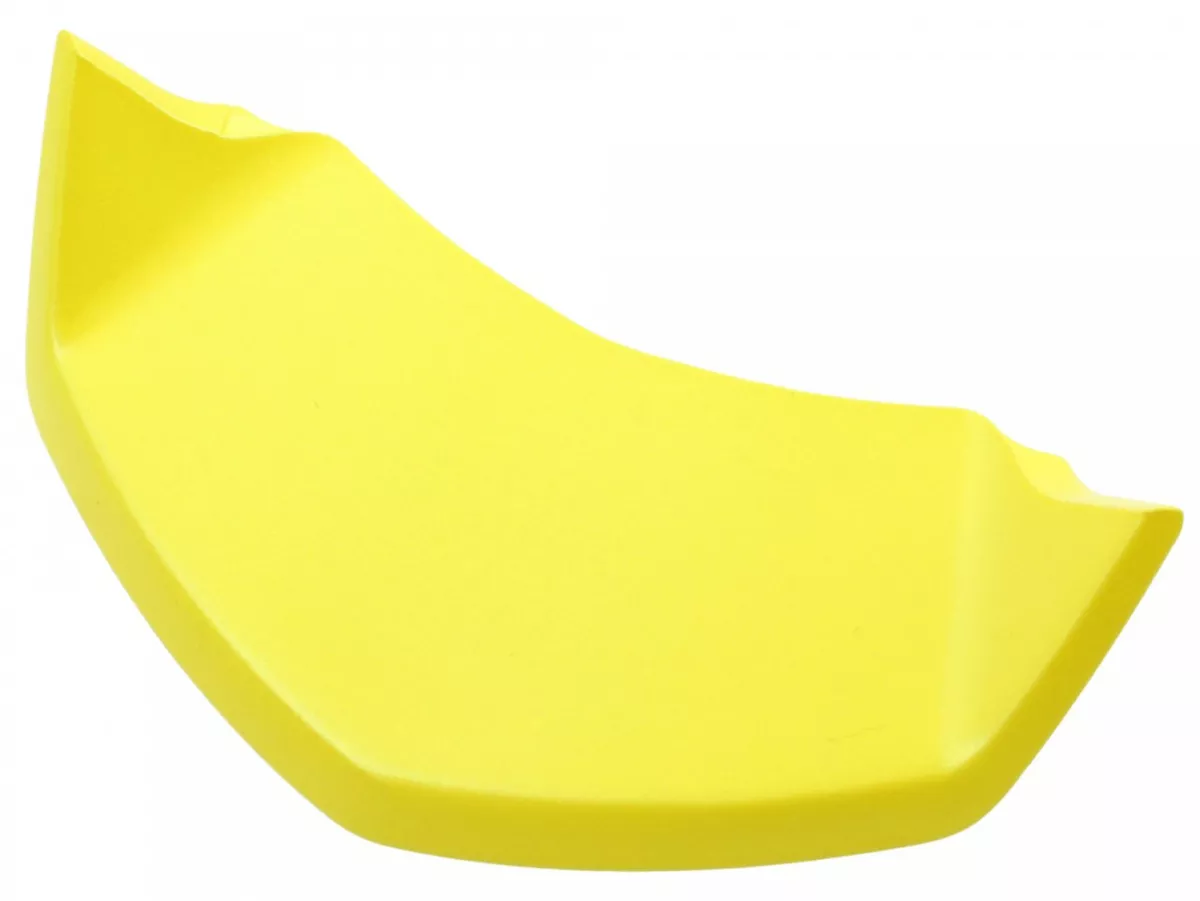 Horn grill insert, chevron (lower), yellow -PIAGGIO- Vespa Primavera 125 (ZAPMA1100, ZAPMA1101, ZAPMD1100), Vespa Primavera 150 (ZAPMA1200, ZAPMA1201, ZAPMD120), Vespa Primavera 50 (ZAPCA0100, ZAPCA0200, ZAPCA0102, ZAPCA0202, ZAPCD020, ZAPCD010), Vespa Sp
