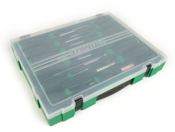 Cacciavite - Set di cacciaviti -TOPTUL Serie Pro- 20 pezzi
