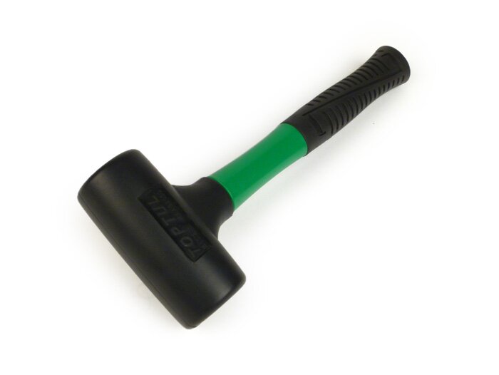 Rubber hammer, recoilless -TOPTUL Ø=50mm, 910g-