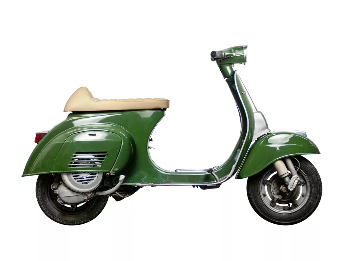 Seat -FASTBACK 2.0- Vespa V50, PV125, ET3 - creme