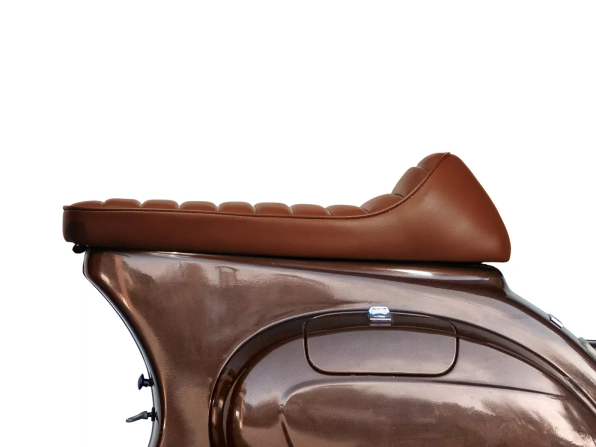 Asiento -FASTBACK 2.0- Vespa V50, PV125, ET3 - Marrón