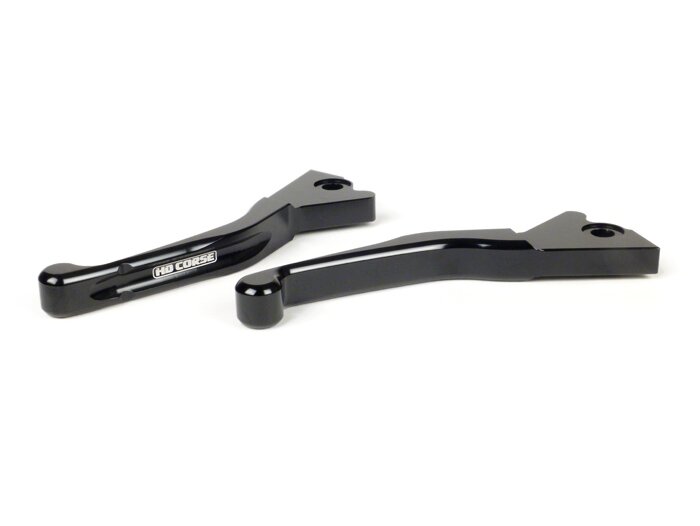 Remhendelset -HD CORSE Aluminium CNC- Vespa GT, GTL, GTS 125-300 - zwart