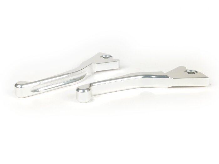 Set tuas rem -HD CORSE Aluminium CNC - Vespa GT, GTL, GTS 125-300 - Silver