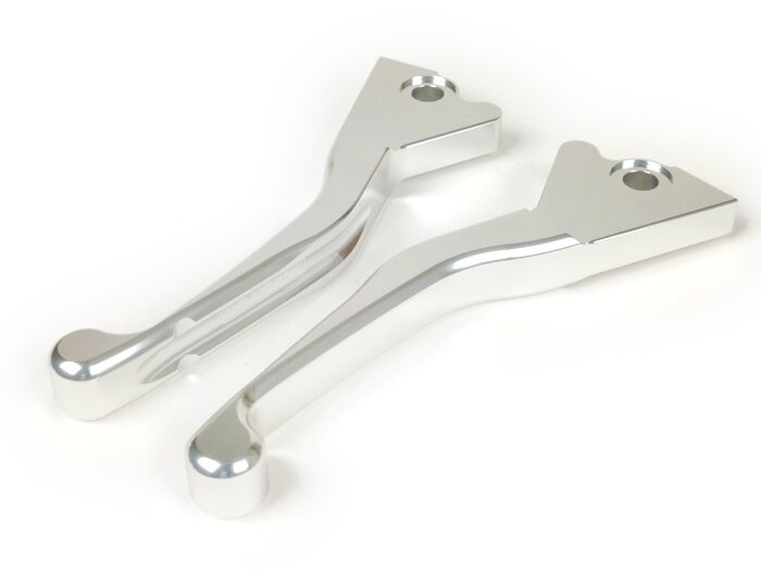 Set tuas rem -HD CORSE Aluminium CNC - Vespa GT, GTL, GTS 125-300 - Silver