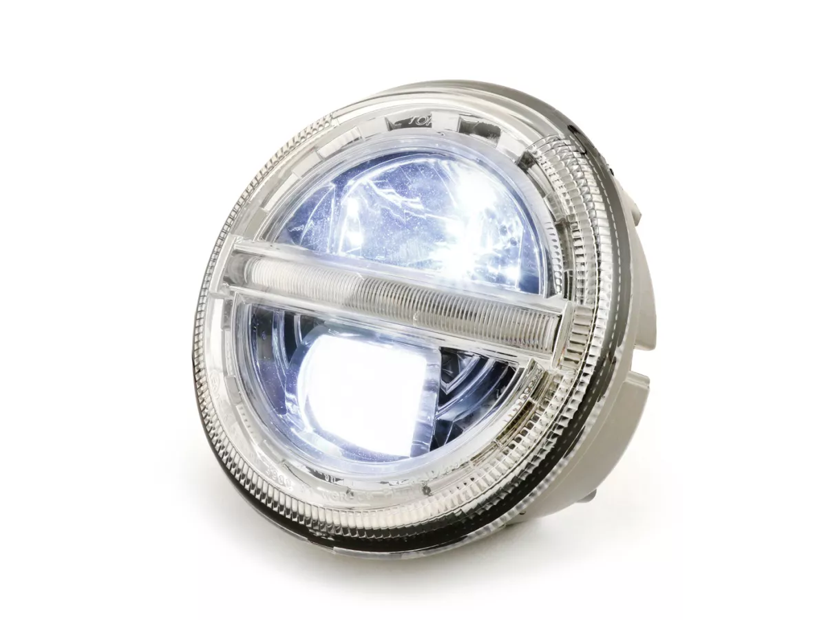 Faros -4 CORSA- LED HighPower - GTS es decir Super 125-300 - (-2018, también apto para GT, GTS, GTL)