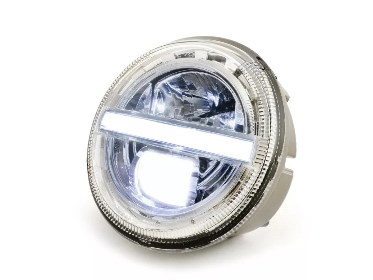 Faros -4 CORSA- LED HighPower - GTS es decir Super 125-300 - (-2018, también apto para GT, GTS, GTL)