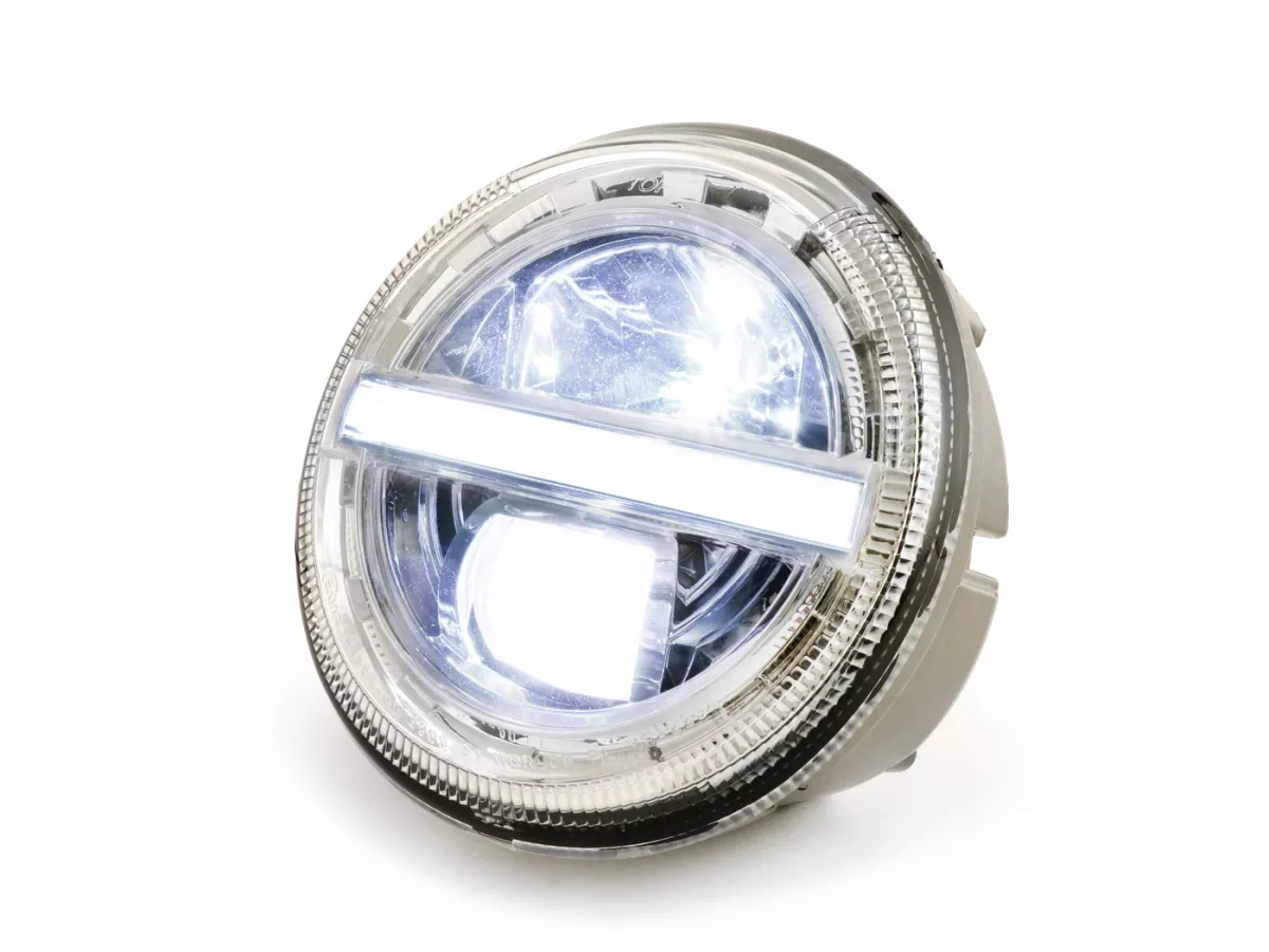 Faros -4 CORSA- LED HighPower - GTS es decir Super 125-300 - (-2018, también apto para GT, GTS, GTL)