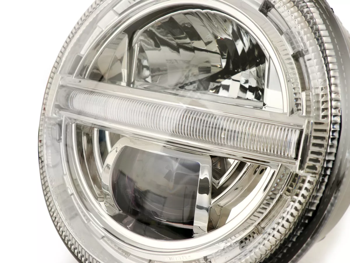 Faros -4 CORSA- LED HighPower - GTS es decir Super 125-300 - (-2018, también apto para GT, GTS, GTL)