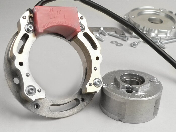 Accensione -HPI a rotore interno 2010- Piaggio 125-180 ccm 2 tempi - Gilera Runner FX/FXR 125-180, Italjet Dragster 125-180, Piaggio SKR125, SKR150, TPH125, Skipper125, Skipper150, Hexagon LX/LXT 125-180 (1 curva di accensione)