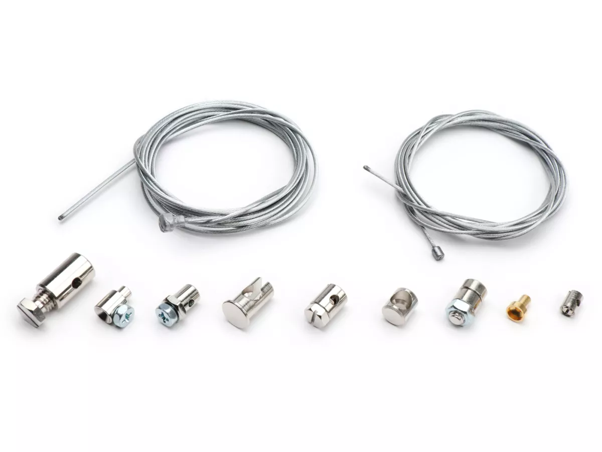 Juego de reparación de cable Bowden/cable, 11 uds.