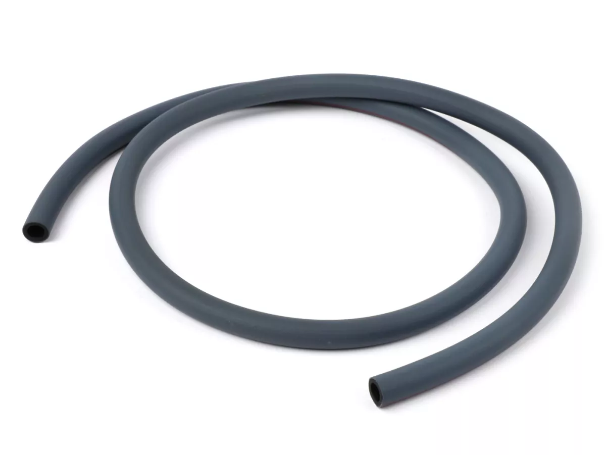 Selang bensin -HS- neoprena, hitam, Ø dalam = 7mm, Ø luar = 11mm, l = 1000mm, tahan panas hingga 100°C