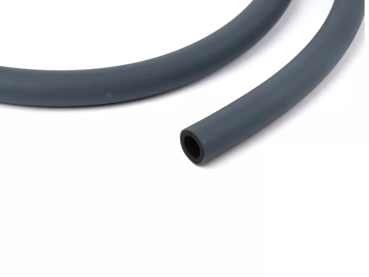 Selang bensin -HS- neoprena, hitam, Ø dalam = 7mm, Ø luar = 11mm, l = 1000mm, tahan panas hingga 100°C