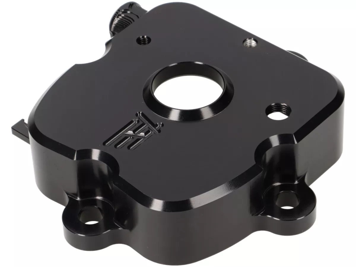 Outer cylinder head V1.0 -HEIKOTUNING- Piaggio 125-180 cc 2-stroke LC - black anodised