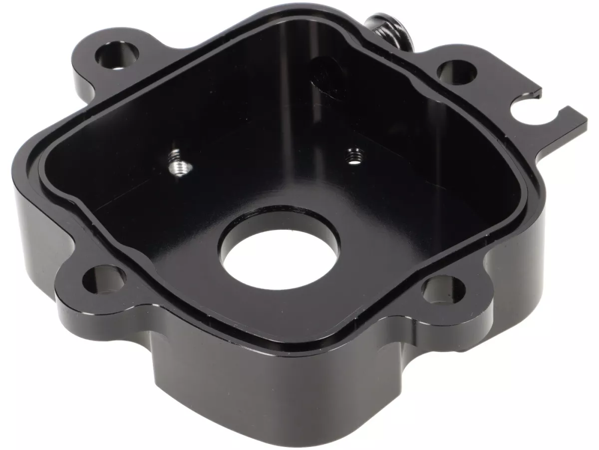 Outer cylinder head V1.0 -HEIKOTUNING- Piaggio 125-180 cc 2-stroke LC - black anodised
