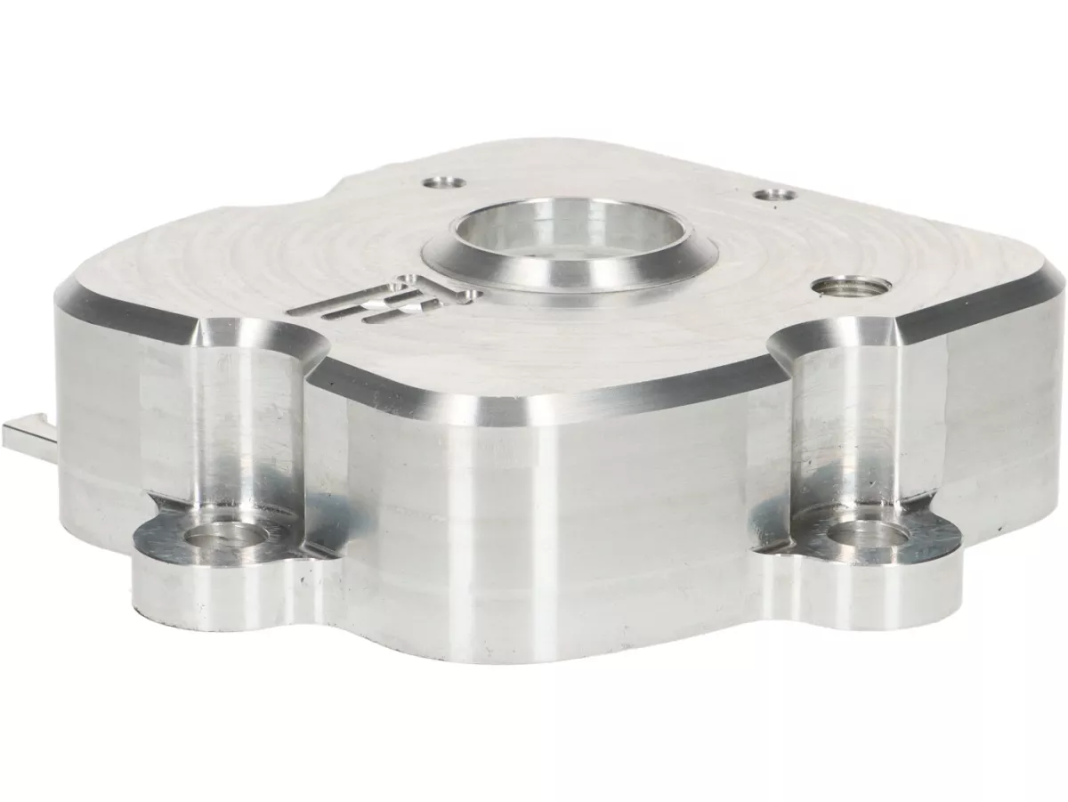 Outer cylinder head V1.0 -HEIKOTUNING- Piaggio 125-180 cc 2-stroke LC - silver