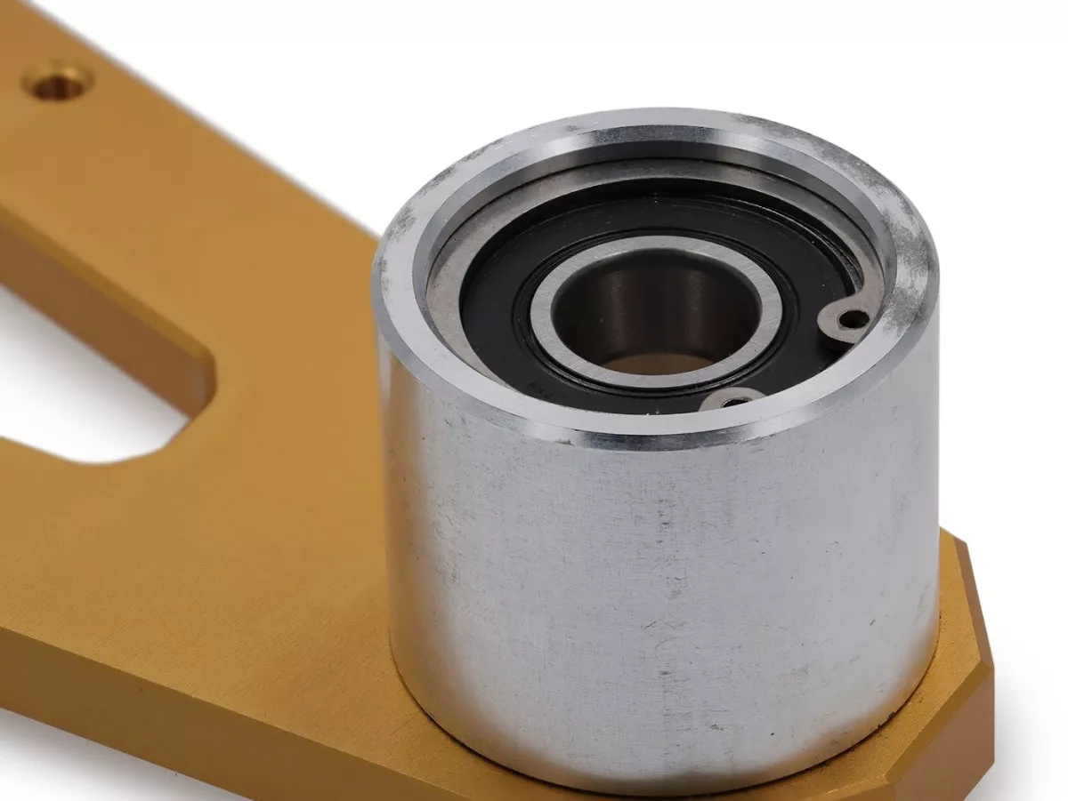 Forcellone -HEIKOTUNING- Brace V1.1 Race - oro - Piaggio 125-180 ccm 2 tempi - Gilera Runner FX/FXR 125-180, Italjet Dragster 125-180, Piaggio SKR125, SKR150, TPH125, Skipper125, Skipper150, Hexagon LX/LXT 125-180 AC/LC