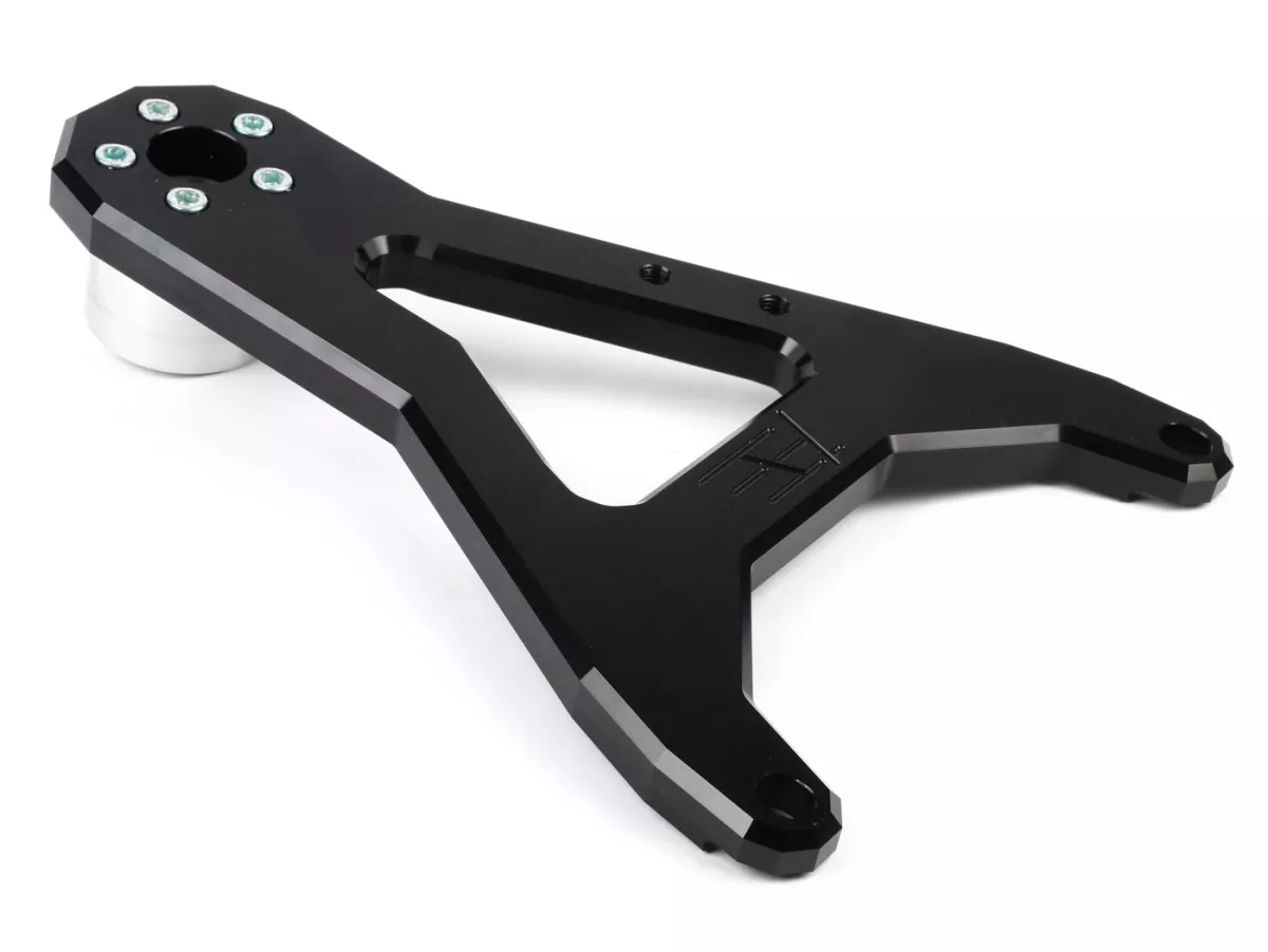 Swing arm brace -HEIKOTUNING- Brace V1.1 Race - black - Piaggio 125-180 cc 2-stroke AC/LC