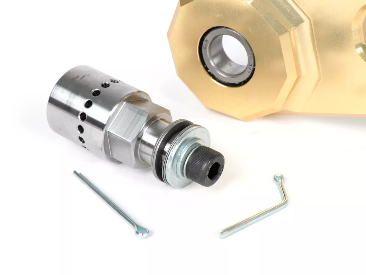 Basculante -HEIKOTUNING- Brace V2 - oro - Piaggio 125-180 ccm 2 tiempos - Gilera Runner FX/FXR 125-180, Italjet Dragster 125-180, Piaggio SKR125, SKR150, TPH125, Skipper125, Skipper150, Hexagon LX/LXT 125-180 AC/LC