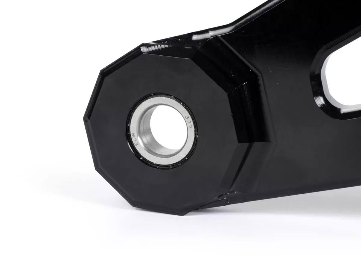 Forcellone -HEIKOTUNING- Brace V2 - nero - Piaggio 125-180 ccm 2 tempi - Gilera Runner FX/FXR 125-180, Italjet Dragster 125-180, Piaggio SKR125, SKR150, TPH125, Skipper125, Skipper150, Hexagon LX/LXT 125-180 AC/LC