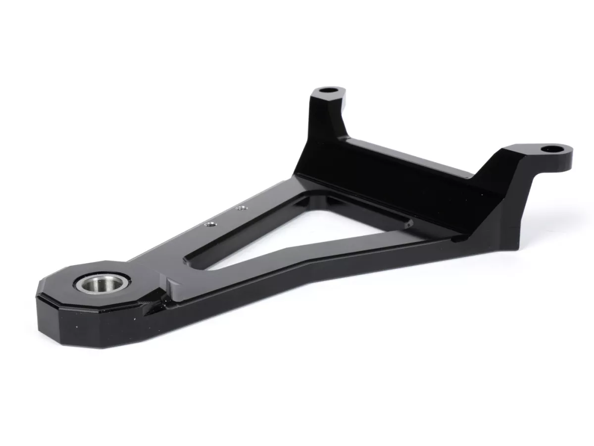 Forcellone -HEIKOTUNING- Brace V2 - nero - Piaggio 125-180 ccm 2 tempi - Gilera Runner FX/FXR 125-180, Italjet Dragster 125-180, Piaggio SKR125, SKR150, TPH125, Skipper125, Skipper150, Hexagon LX/LXT 125-180 AC/LC
