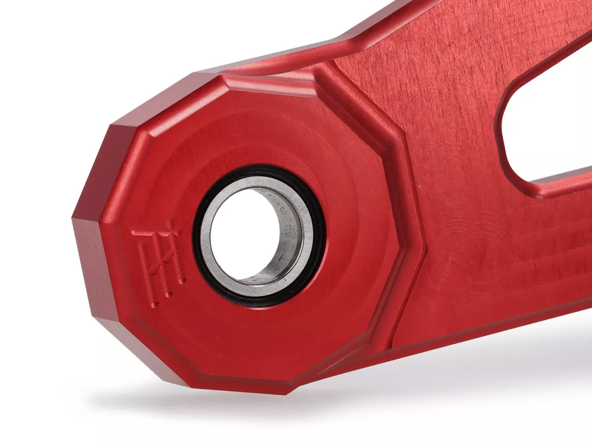 Forcellone -HEIKOTUNING- Brace V2 - rosso - Piaggio 125-180 ccm 2 tempi - Gilera Runner FX/FXR 125-180, Italjet Dragster 125-180, Piaggio SKR125, SKR150, TPH125, Skipper125, Skipper150, Hexagon LX/LXT 125-180 AC/LC