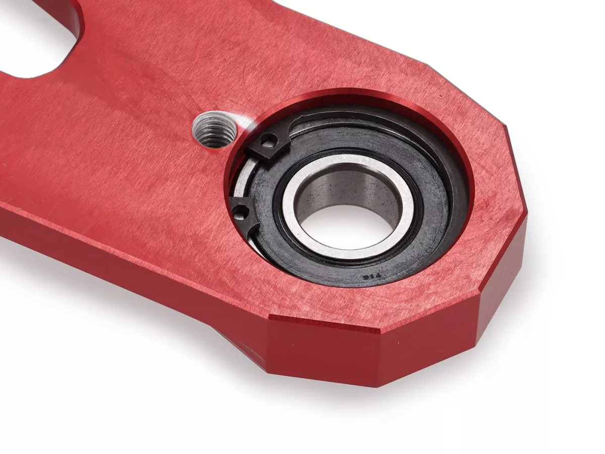 Forcellone -HEIKOTUNING- Brace V2 - rosso - Piaggio 125-180 ccm 2 tempi - Gilera Runner FX/FXR 125-180, Italjet Dragster 125-180, Piaggio SKR125, SKR150, TPH125, Skipper125, Skipper150, Hexagon LX/LXT 125-180 AC/LC