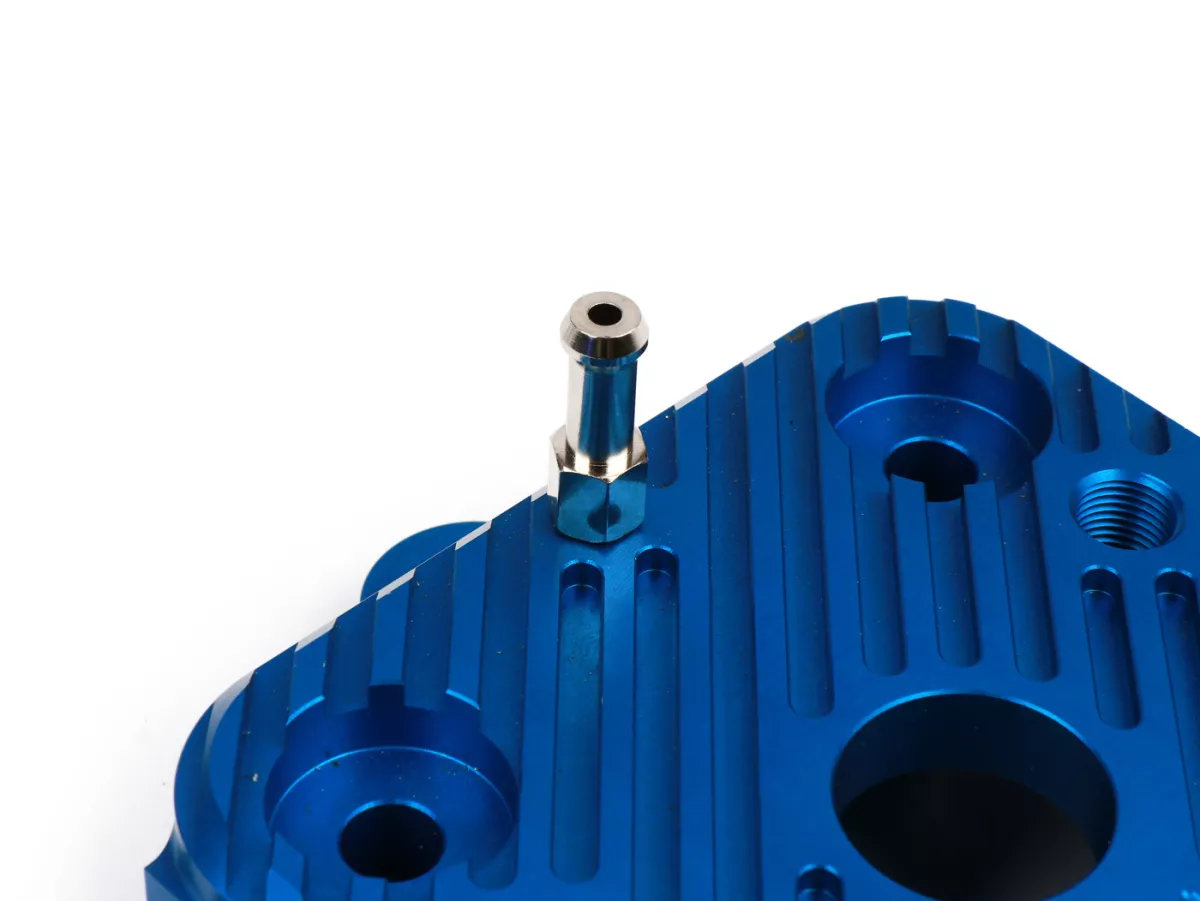 Cylinder head set V2.1 race -HEIKOTUNING- blue - Piaggio 125-180 cc 2-stroke LC