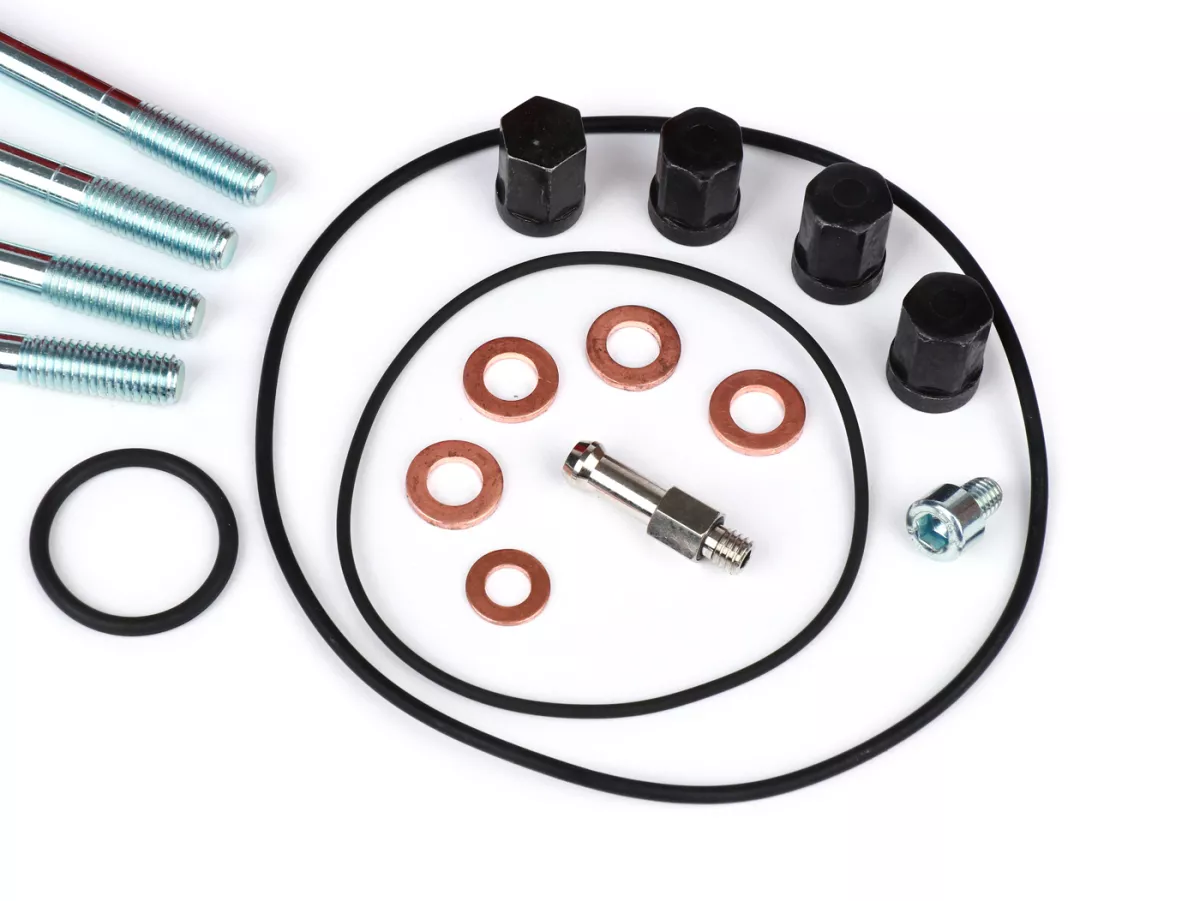 Cylinder head set V2.1 race -HEIKOTUNING- red - Piaggio 125-180 cc 2-stroke LC