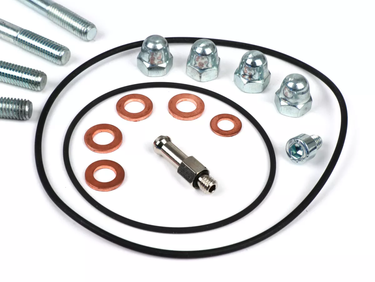 Cylinder head set V2.1 race -HEIKOTUNING- silver - Piaggio 125-180 cc 2-stroke LC