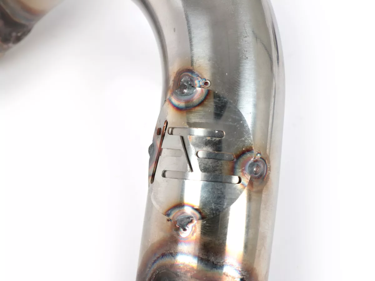 Exhaust manifold -HEIKOTUNING- Piaggio 125-180cc 2-stroke - stainless steel