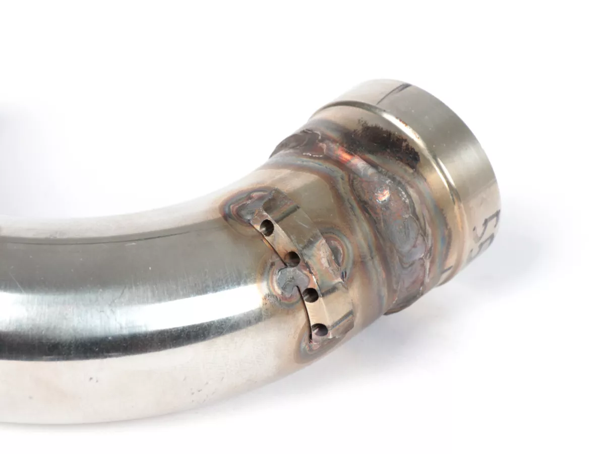 Exhaust manifold -HEIKOTUNING- Piaggio 125-180cc 2-stroke - stainless steel