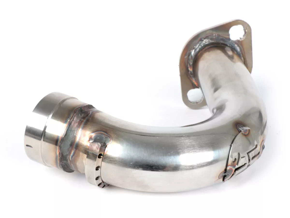 Exhaust manifold -HEIKOTUNING- Piaggio 125-180cc 2-stroke - stainless steel