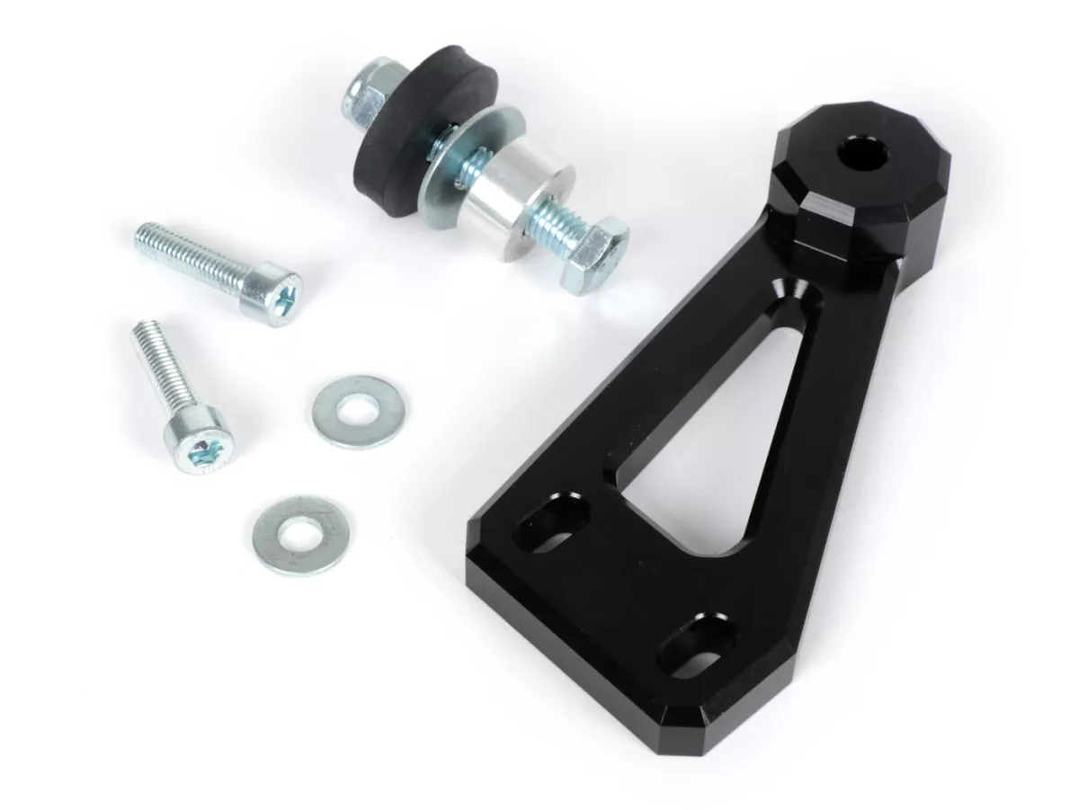 Adapter PM 59 X -HEIKOTUNING- Brace V1, V2, PM TSAB - svart - Piaggio 125-180 ccm 2-takt - Gilera Runner FX/FXR 125-180, Italjet Dragster 125-180, Piaggio SKR125, SKR150, TPH125, Skipper125, Skipper150, Hexagon LX/LXT 125-180 AC/LC