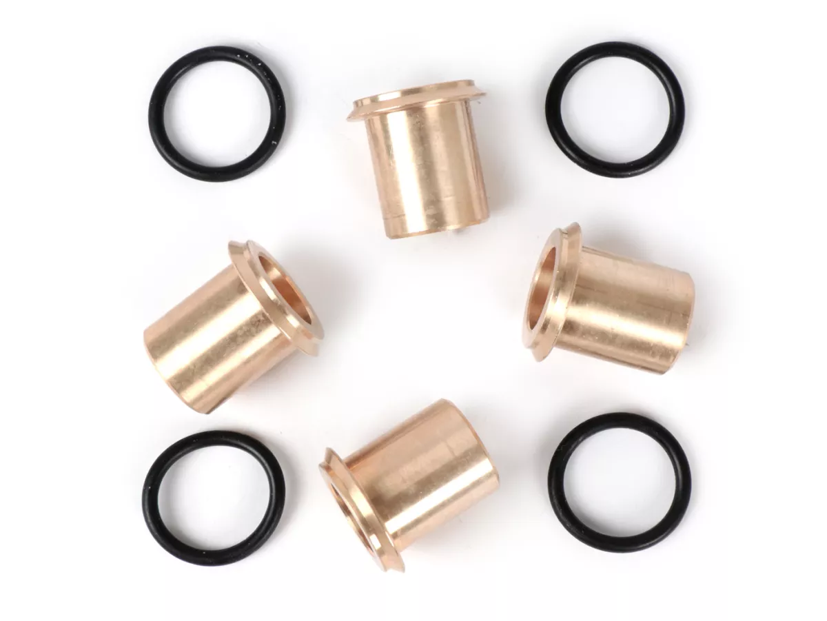 Bushing set -HEIKOTUNING- bronze with O-rings for Piaggio 125-180cc 2T