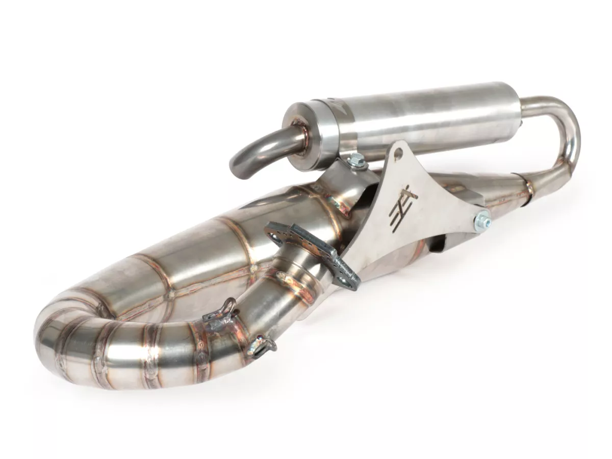 Uitlaat -HEIKOTUNING- Koppeluitlaat Straatmodel - Piaggio 125-180cc AC/LC 2-takt Maxi - Gilera Runner FX/FXR 125-180, Italjet Dragster 125-180, Piaggio SKR125, SKR150, TPH125, Skipper125, Skipper150